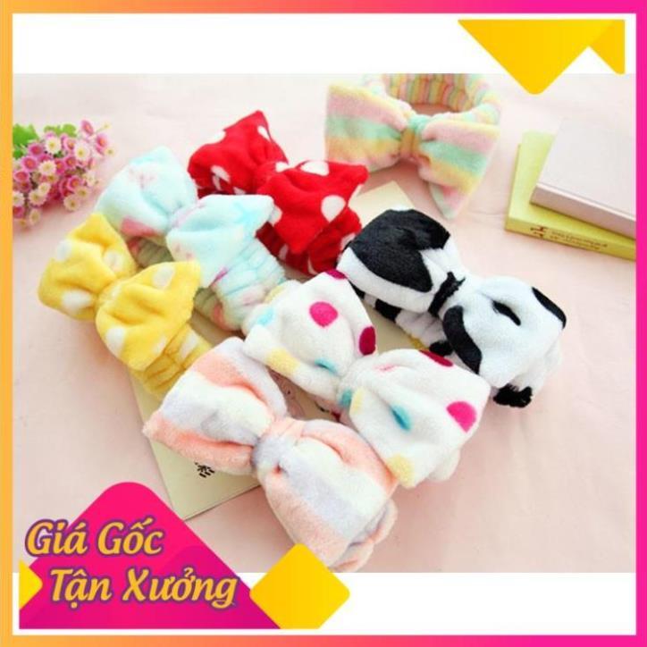 Băng Đô Quấn Đầu Trang Điểm Hình Nơ Nhiều Mẫu Xinh  TP'S
