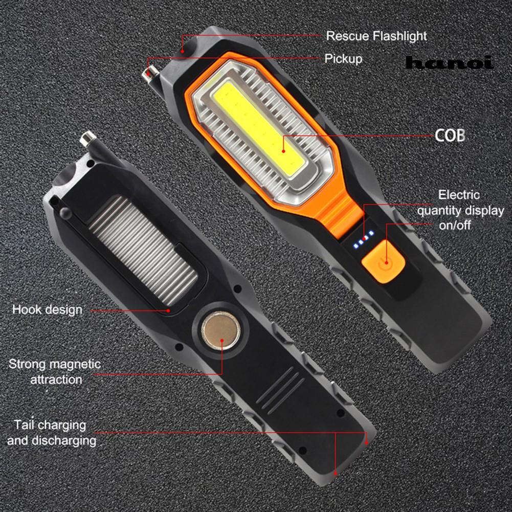 Đèn Pin Sạc Usb Có Nam Châm Tiện Lợi