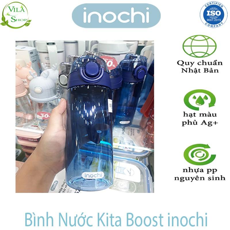 Bình Đựng Nước, Bình Nước Chịu Nhiệt Kita Boost 460ml - 670ml, Bình Nước Cao Cấp Inochi Xuất Nhât - Châu Âu - Eu