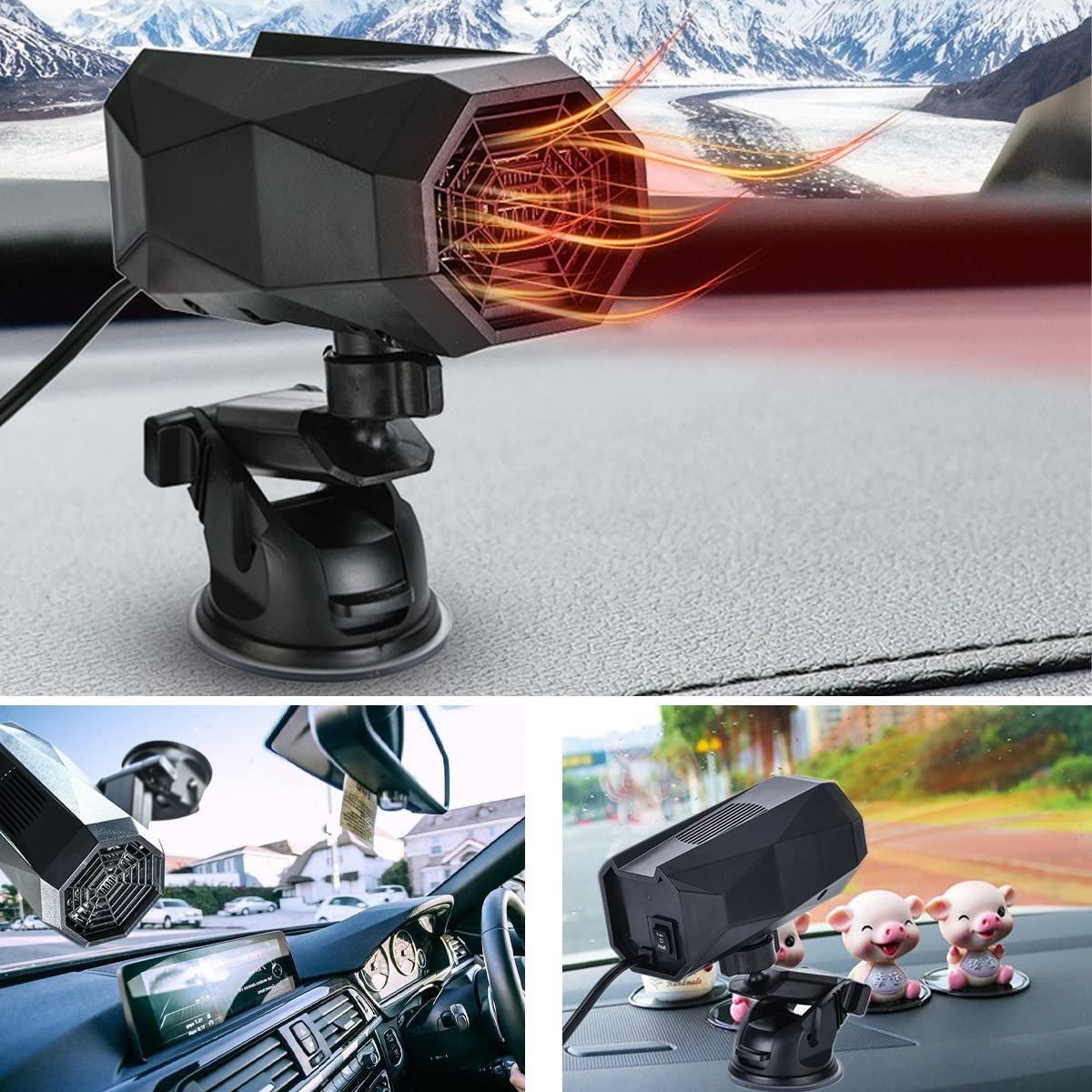 Làm nóng xe hơi, quạt sưởi ấm 12V 150W, xe sưởi 2 trong 1 và quạt làm mát, quạt sưởi xe hơi, xe chắn gió xe hơi xe hơi
