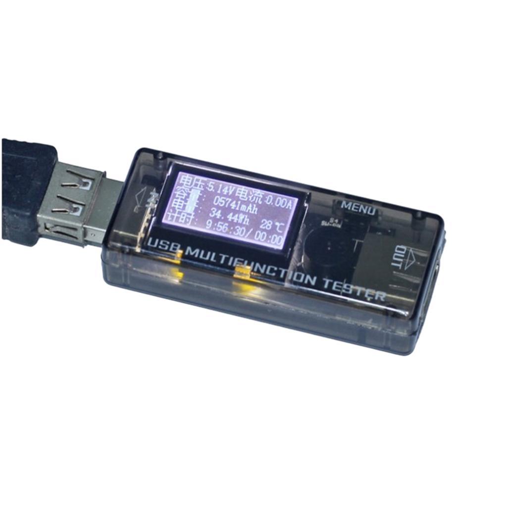 USB Power Meter Tester, USB Voltmeter Ammeter Load Tester, Voltmeter Ammeter DC 4-30V