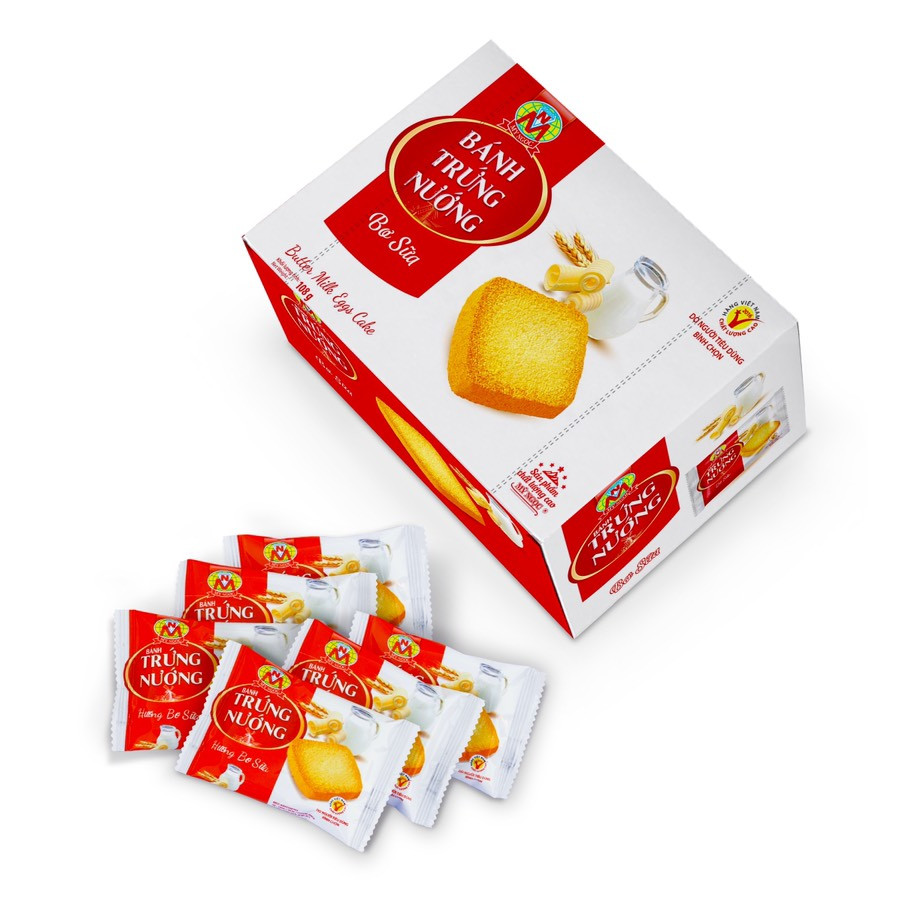 Bánh Trứng Nướng Bơ Sữa -108g