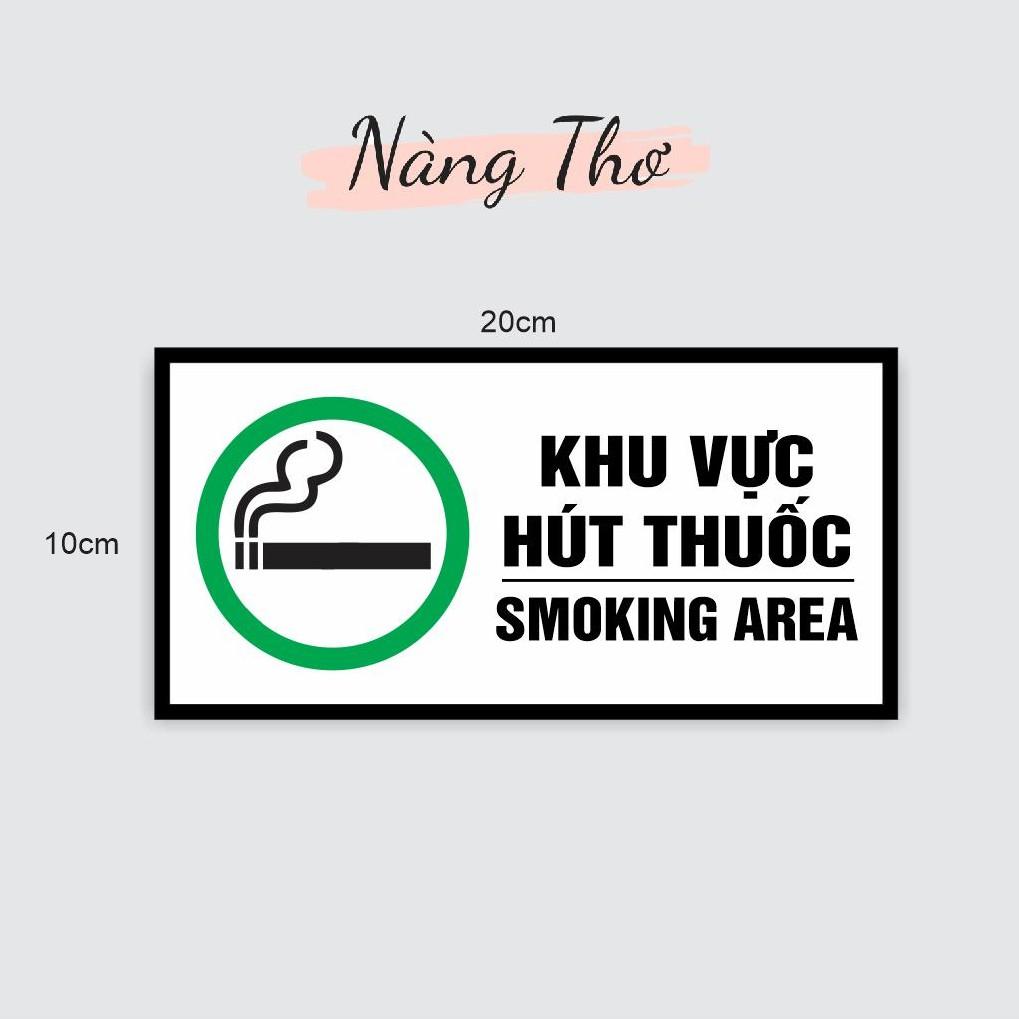 BẢNG MICA CẤM HÚT THUỐC 2MM_DECAL VIP