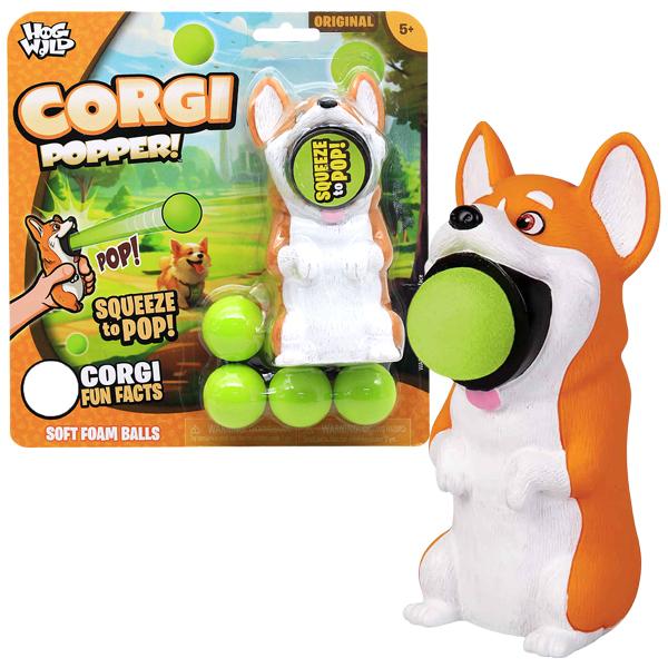 Đồ Chơi Thú Phóng Banh Vui Nhộn - Corgi Đáng Yêu - Hog Wild HW54301