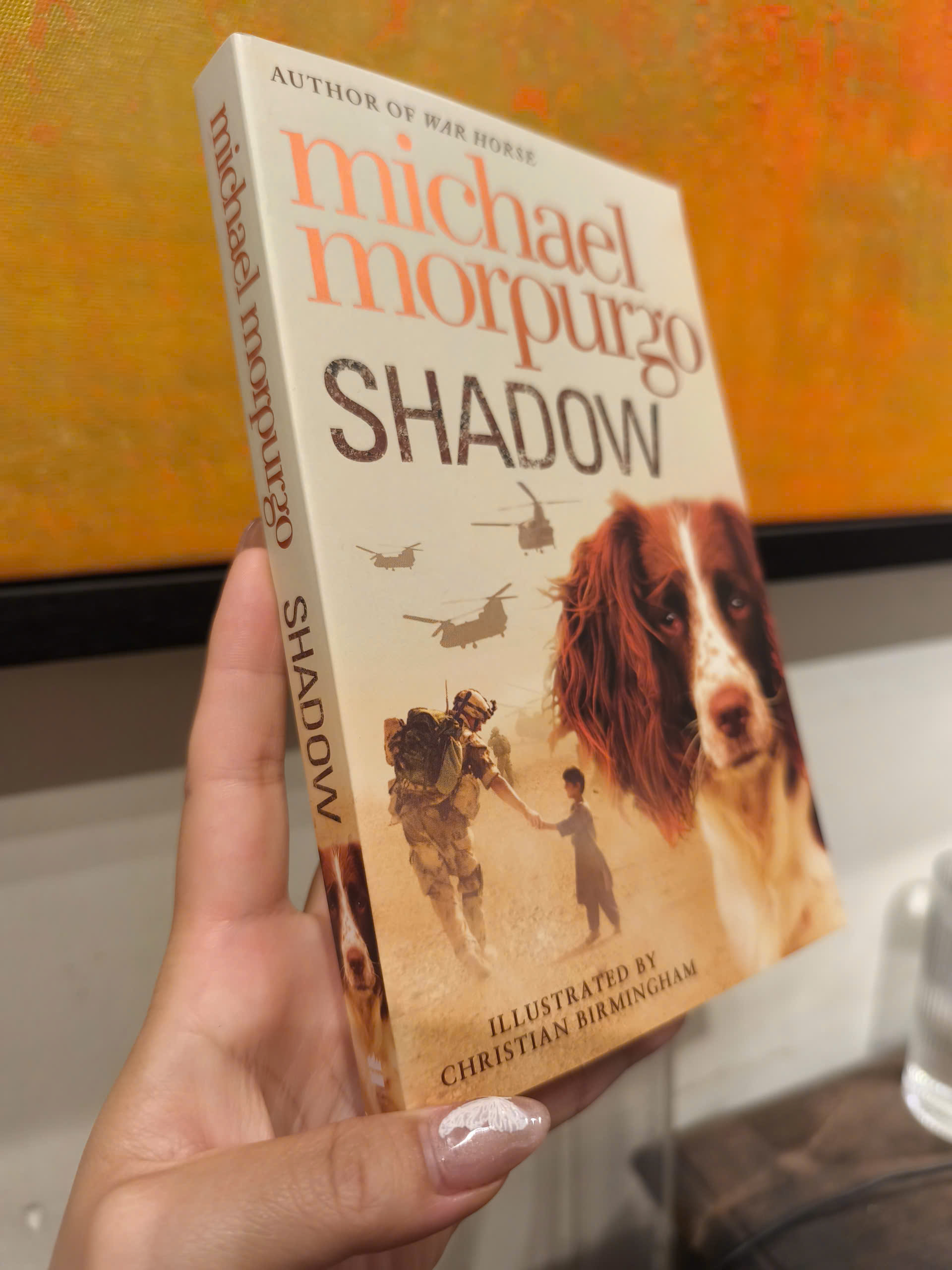 Shadow by Michael Morpurgo - Children Story book in English - Sách Ngoại Văn Nhập Khẩu
