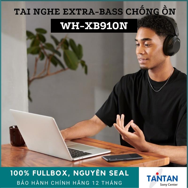 Tai Nghe BLUETOOTH EXTRA-BASS CHỐNG ỒN Sony WH-XB910N | Hàng chính hãng 