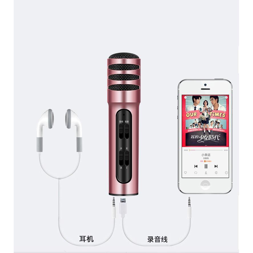 Mic Hát Thu Âm Karaoke C7 Cao Cấp