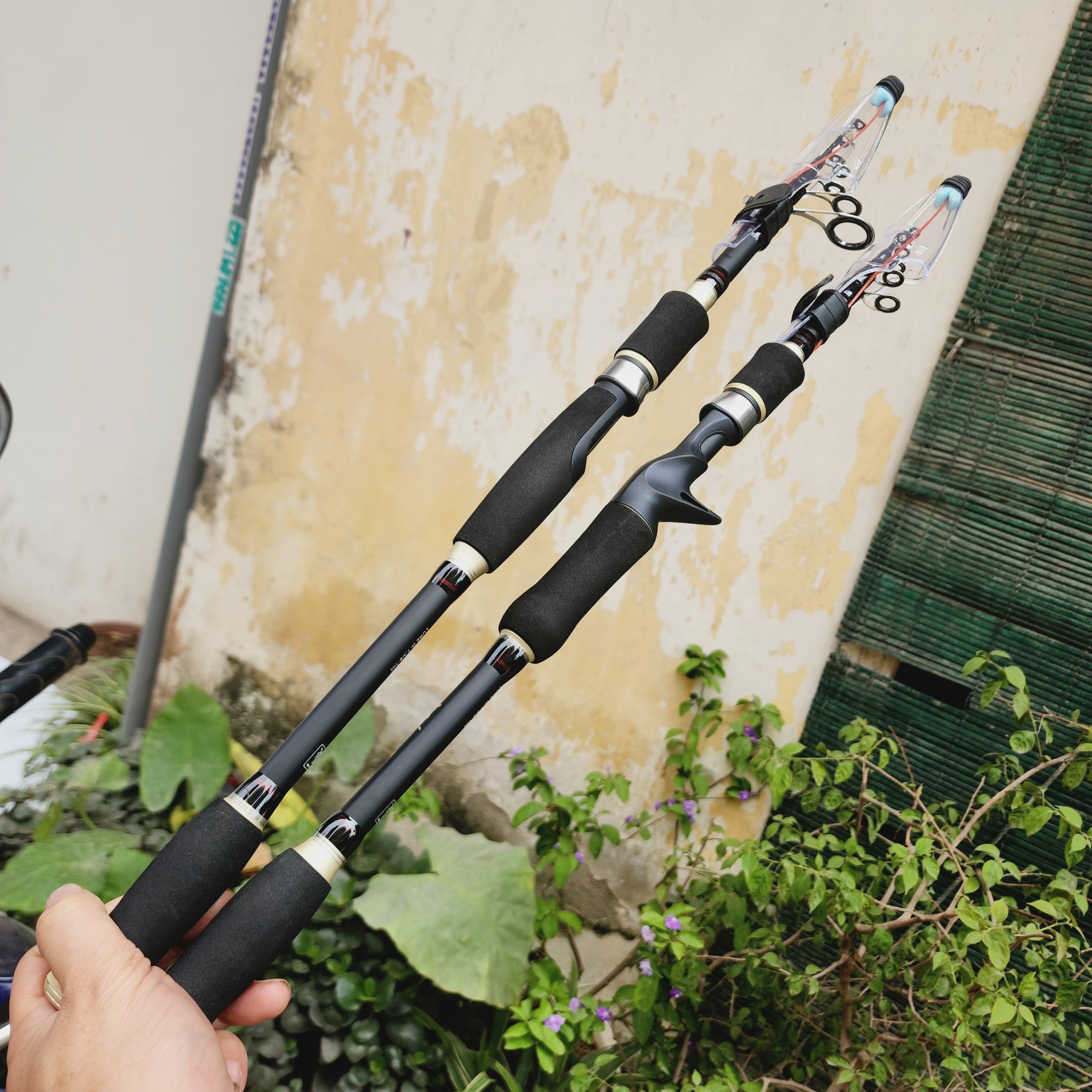Cần lure rút máy đứng MLong Huyền Thoại