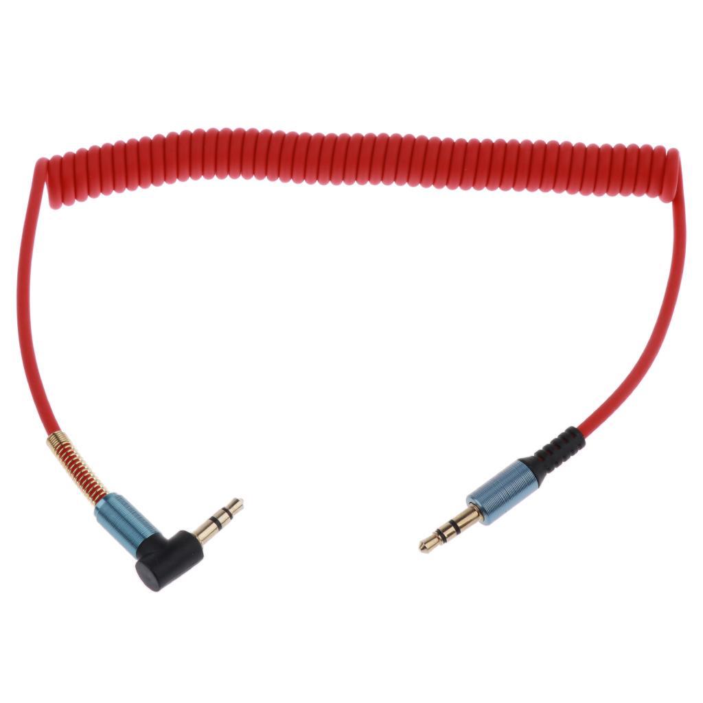 2Pack 3.5mm Gold Plated Aux Stereo Male - Male Audio Headphone Cable