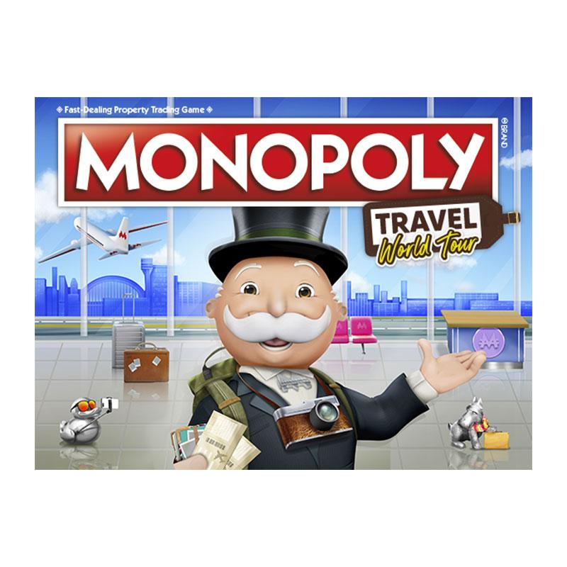 Đồ Chơi MONOPOLY Cờ Tỷ Phú - Phiên Bản Vòng Quanh Thế Giới F4007