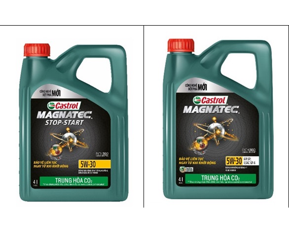 Dầu Động Cơ CASTROL MAGNATEC 5W30 API SP, can 4 LÍT