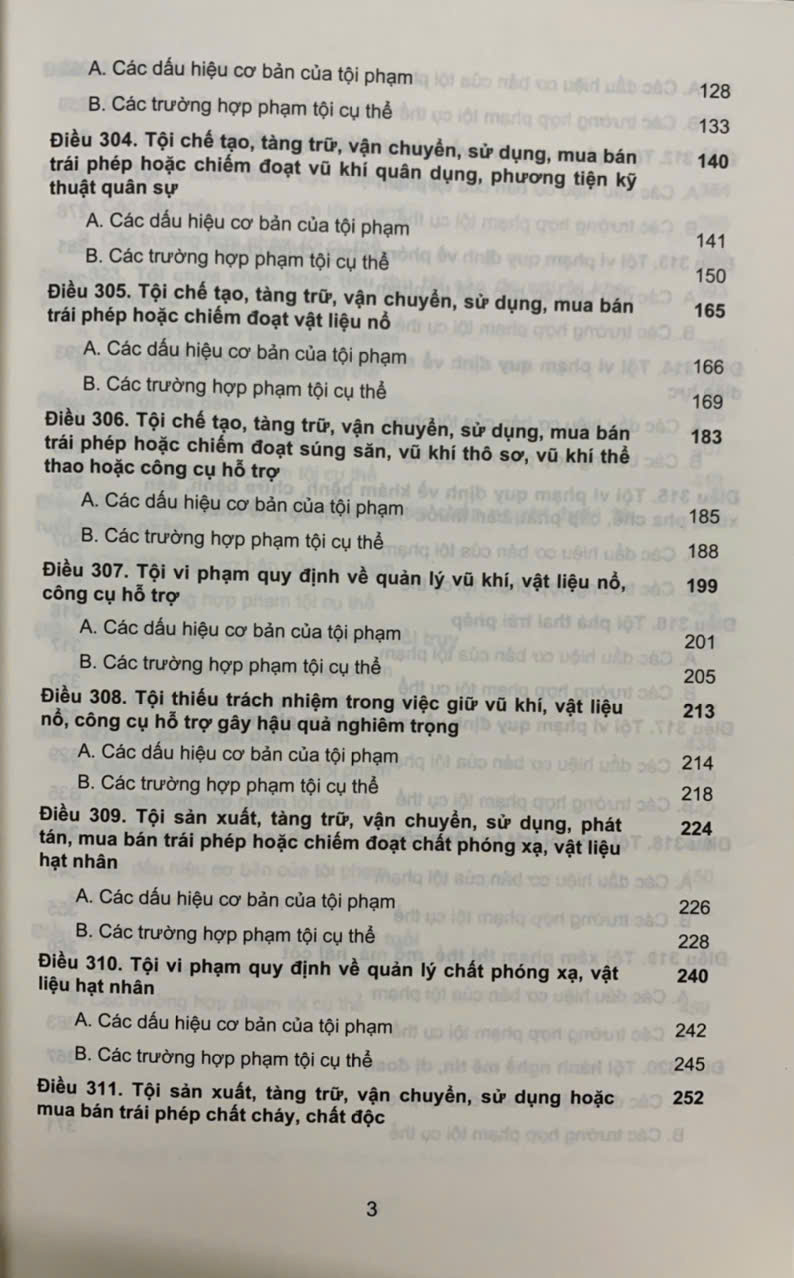 Bình luận Bộ luật Hình sự năm 2015 (Phần thứ hai – Các tội phạm), Chương XXI, Mục 3, 4: Các tội phạm khác xâm pham an toàn, trật tự công cộng
