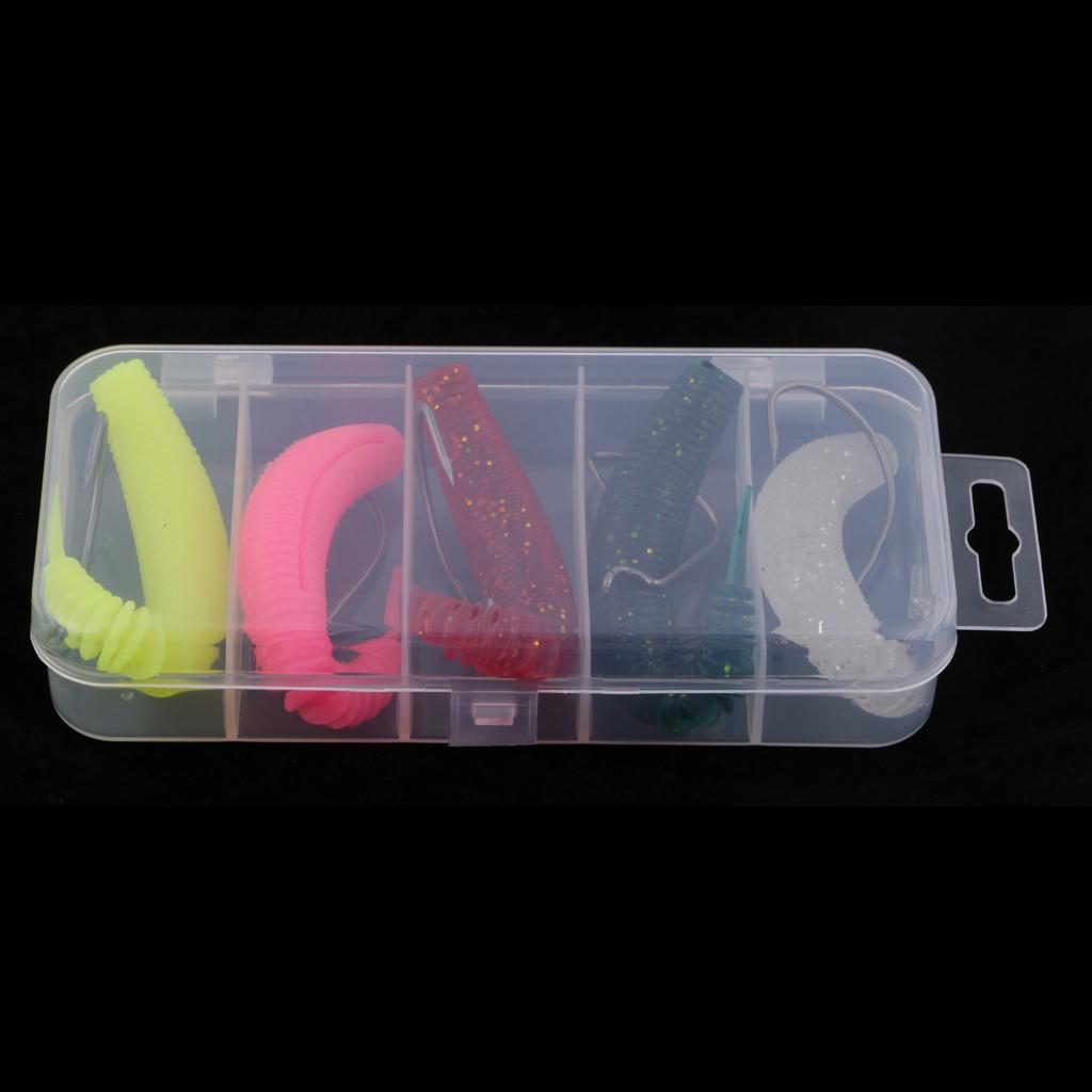 Artificial Bionics High Quality Soft Pupae PVC Fishing Lure Bass Fishing Bait