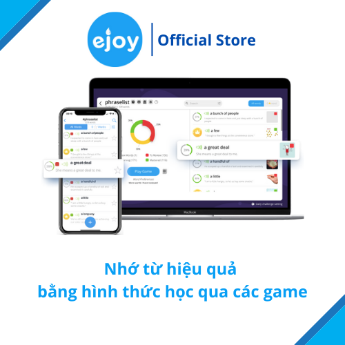 Gói học Tiếng Anh eJOY 12 tháng - truy cập không giới hạn các sản phẩm của eJOY để học tiếng Anh
