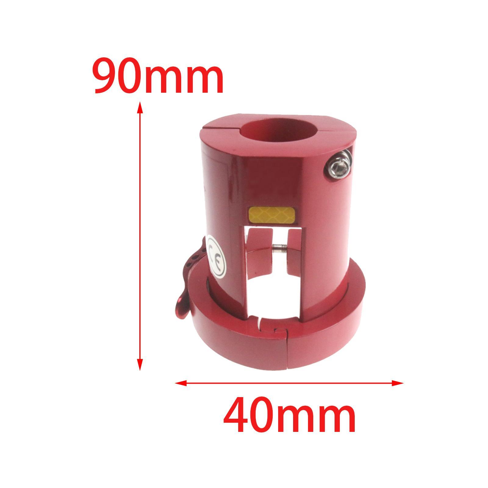 Folding Clamp Durable for Electric Scooter Electric Scooter Accessories Red