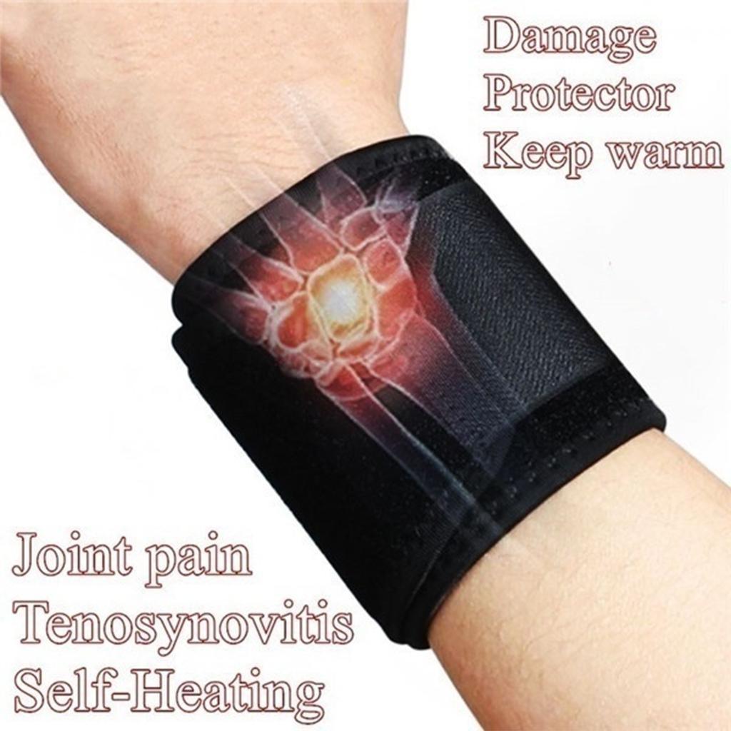 2x Sports Wrist Compression Strap Wrist Brace Support for Fitness Tendonitis
