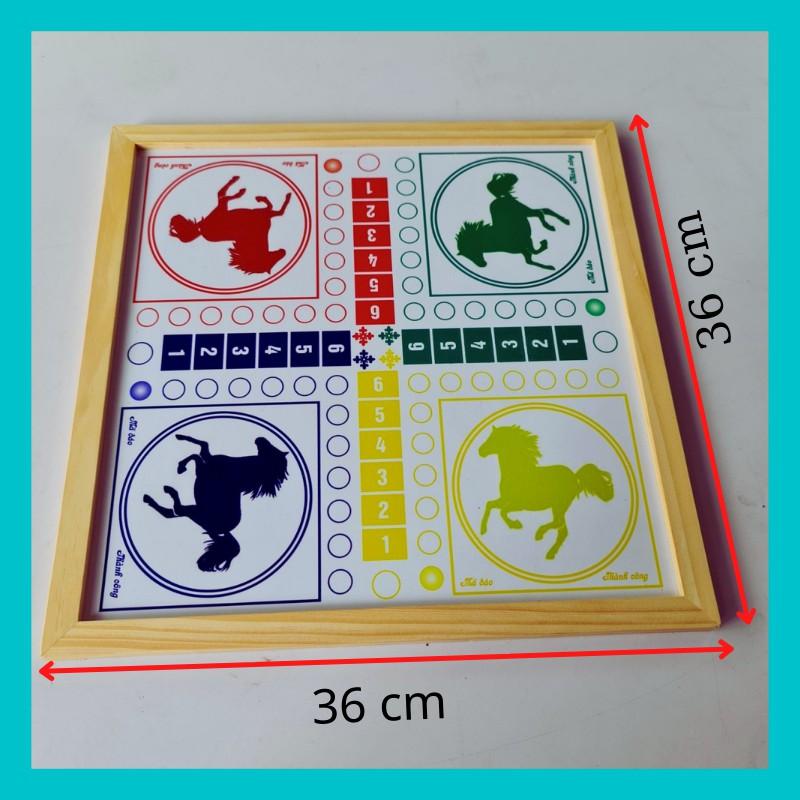 Cờ cá ngựa ,bộ cờ ca ngựa bằng gỗ siêu bền MỘC GIA HƯNG cho mọi lứa tuổi _ bộ đồ chơi cá ngựa cao cấp
