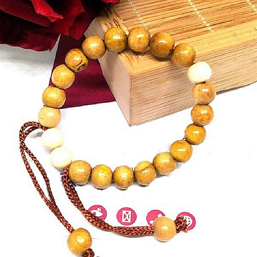 Vòng Gỗ Dâu Vip Cho Bé , mang lại bình an, giữ cho thân thể khỏe mạnh cho bé