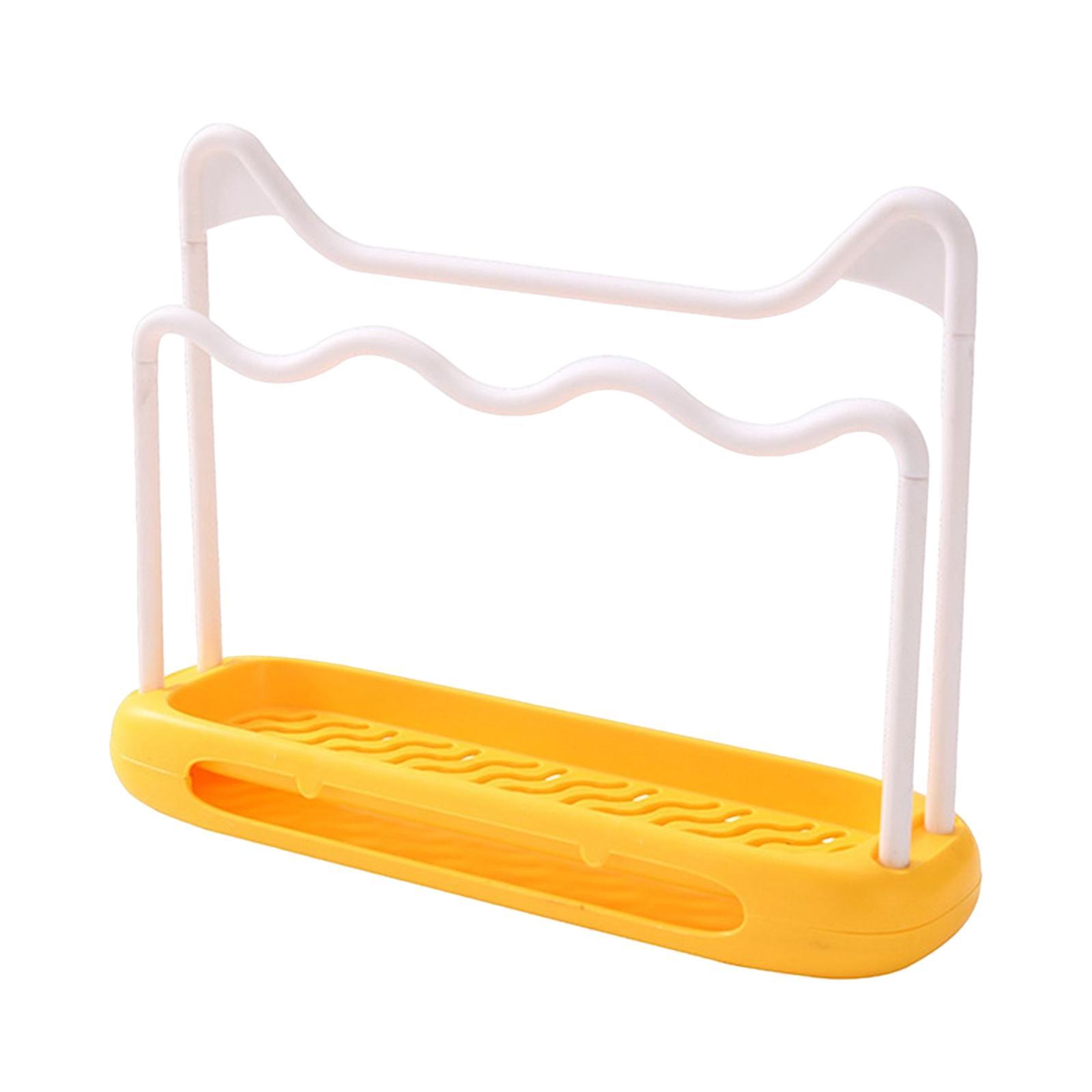 Kitchen Sink Sponge holder Caddy Organizer Dark Gray