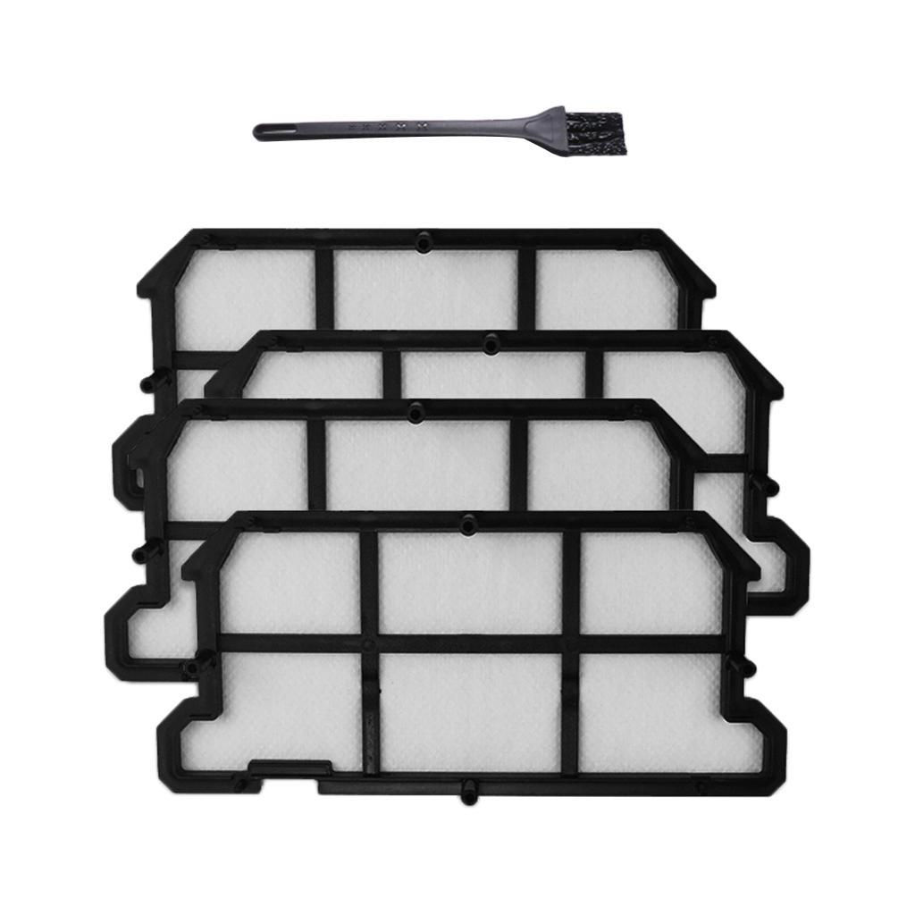 4pcs HEPA Filter Spare Parts Vacuum Cleaner Accs for ILIFE V7 V7S V7S PRO