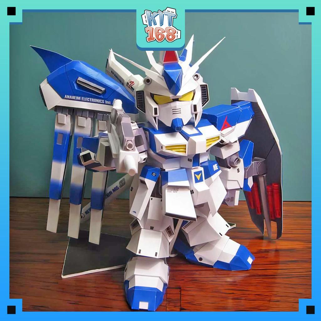 Mô hình giấy Robot chibi SD Hi-v Gundam ver Yobee