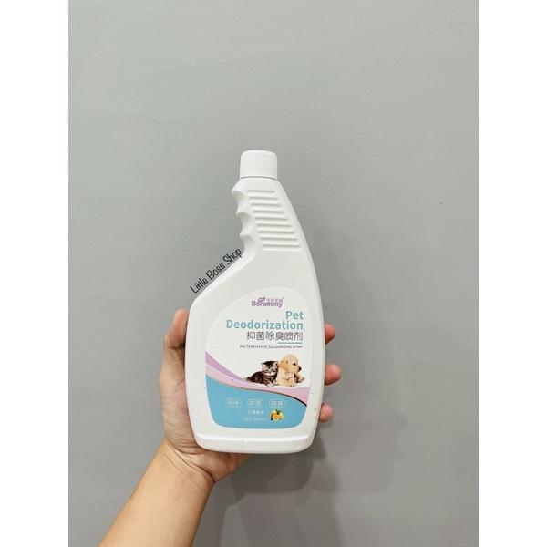 Xịt khử mùi hôi + mùi tè của chó mèo
