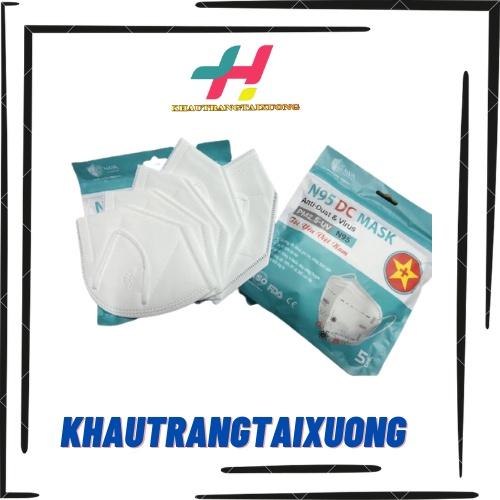 Khẩu trang N95 DC 5 lớp kháng khuẩn chất lượng đạt chuẩn quốc tế