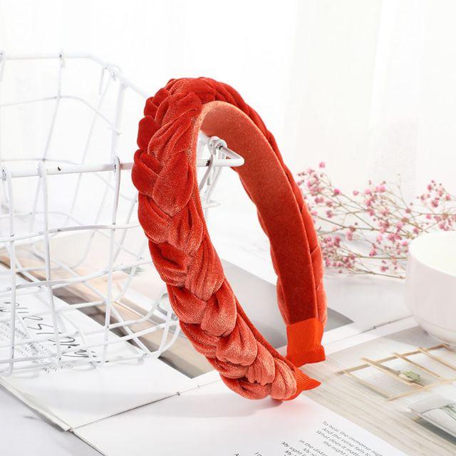 Băng đô tóc mấn nhung tết phối áo dài cách tân