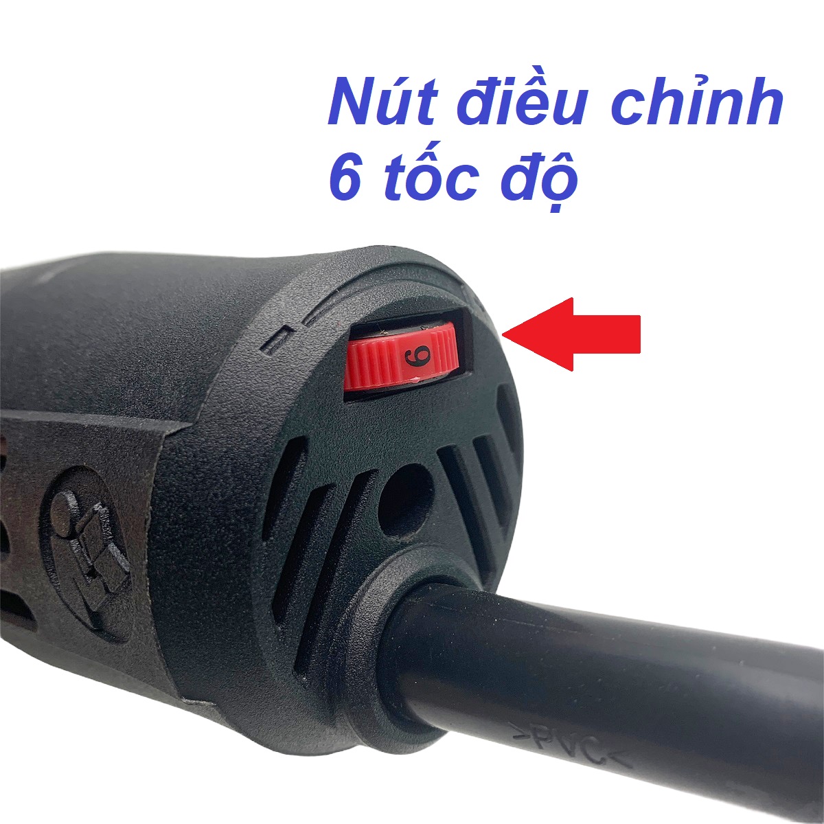 Máy Mài Có Áp Điều Chỉnh 6 Tốc Độ Makute AG0126-SV 850W (Công Tắc sườn)