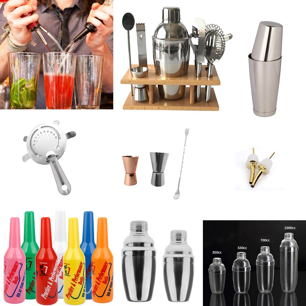 Cocktail Strainer Stainless Steel Bar Shaker Ice Strainer 4 Prong Bar Tools