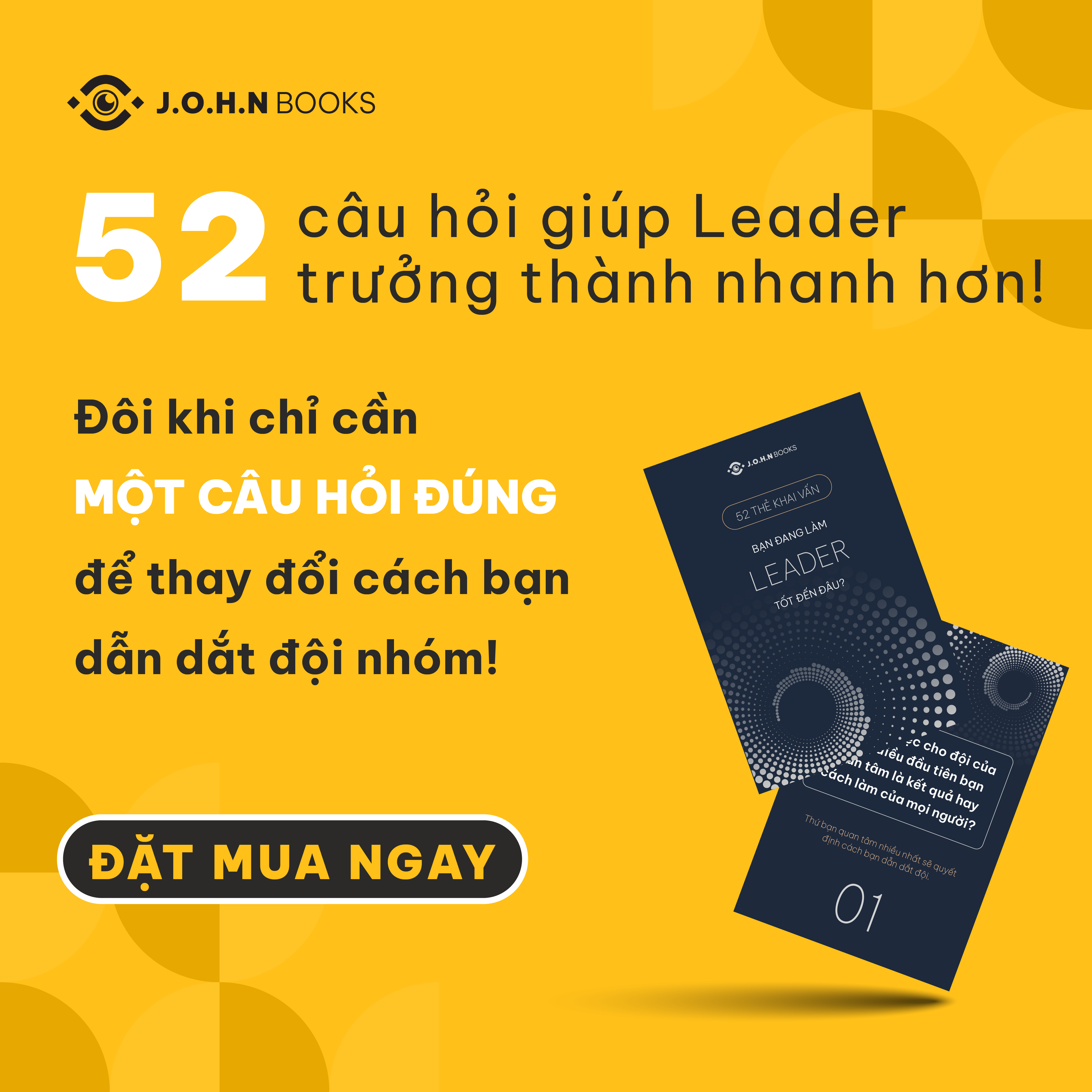 Bộ thẻ khai vấn phát triển năng lực Lãnh đạo &amp; Quản lý đội nhóm dành cho Leader