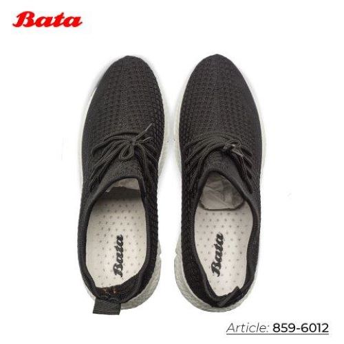 Giày sneaker nam màu đen Thương hiệu Bata 859-6012