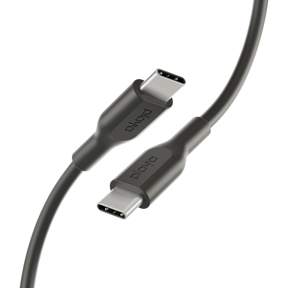 Cáp sạc USB-C to USB-C Belkin Playa vỏ nhựa, 60W, 2 mét - PMBK2003yz2M - Hàng Chính Hãng Belkin