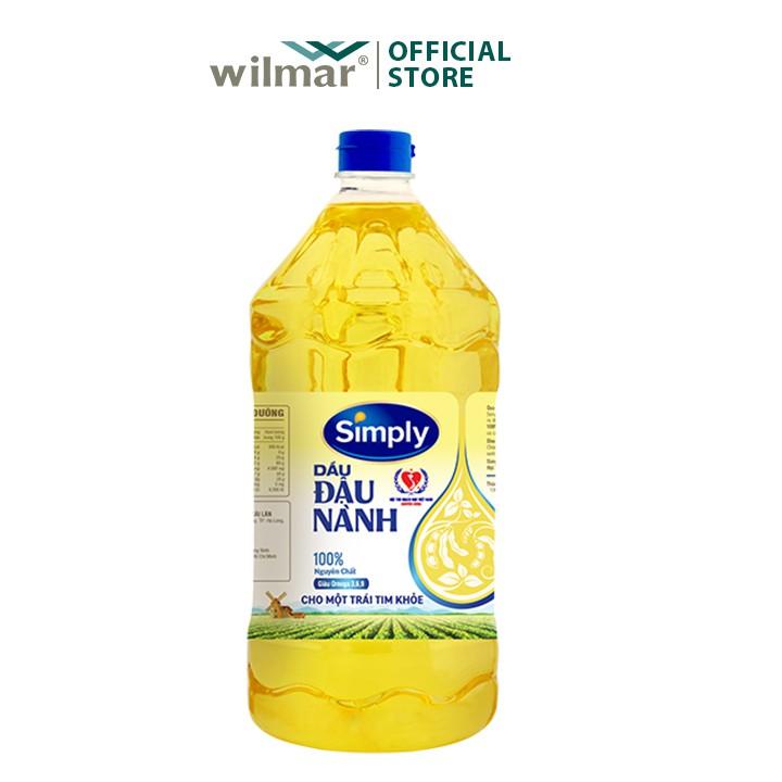 [Combo 3 chai] Dầu Đậu Nành Simply 2L