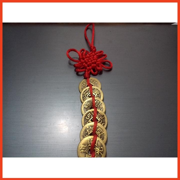 Dây đồng xu may mắn kết 6 xu