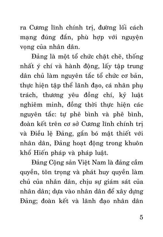 Điều lệ Đảng Cộng sản Việt Nam