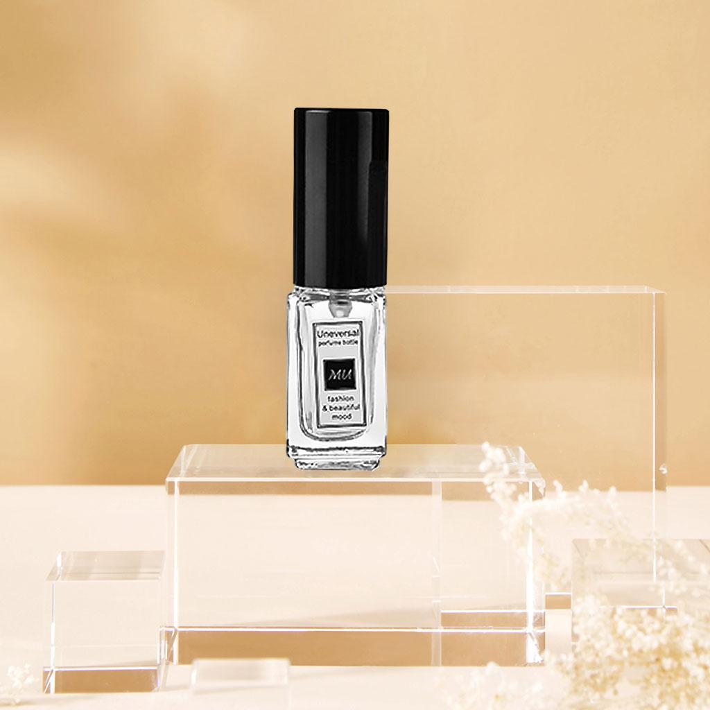 2 Pcs Portable Refillable Perfume Bottle Thick Empty Makeup Tool for Travel