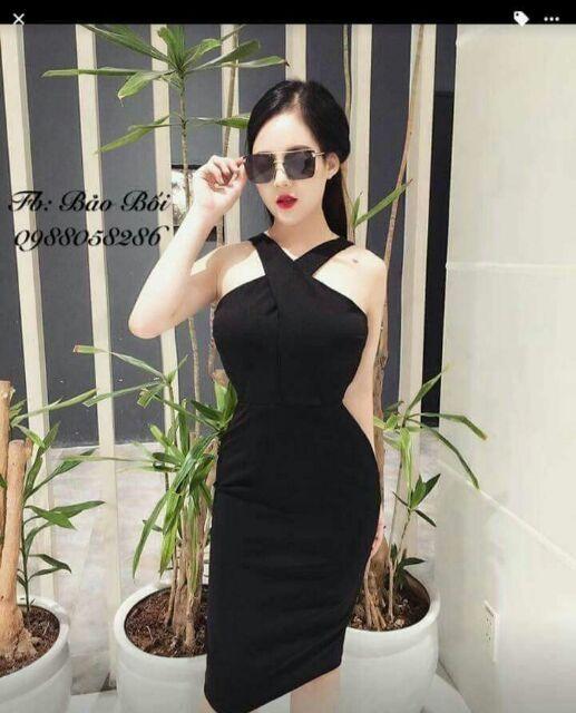 Đầm body đắp chéo sexy