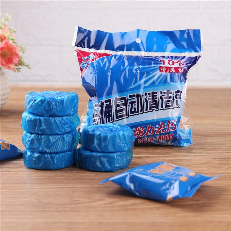 Combo 20 Viên Tẩy Bồn Cầu Khử Mùi Diệt Khuẩn, Vệ Sinh Bồn Cầu