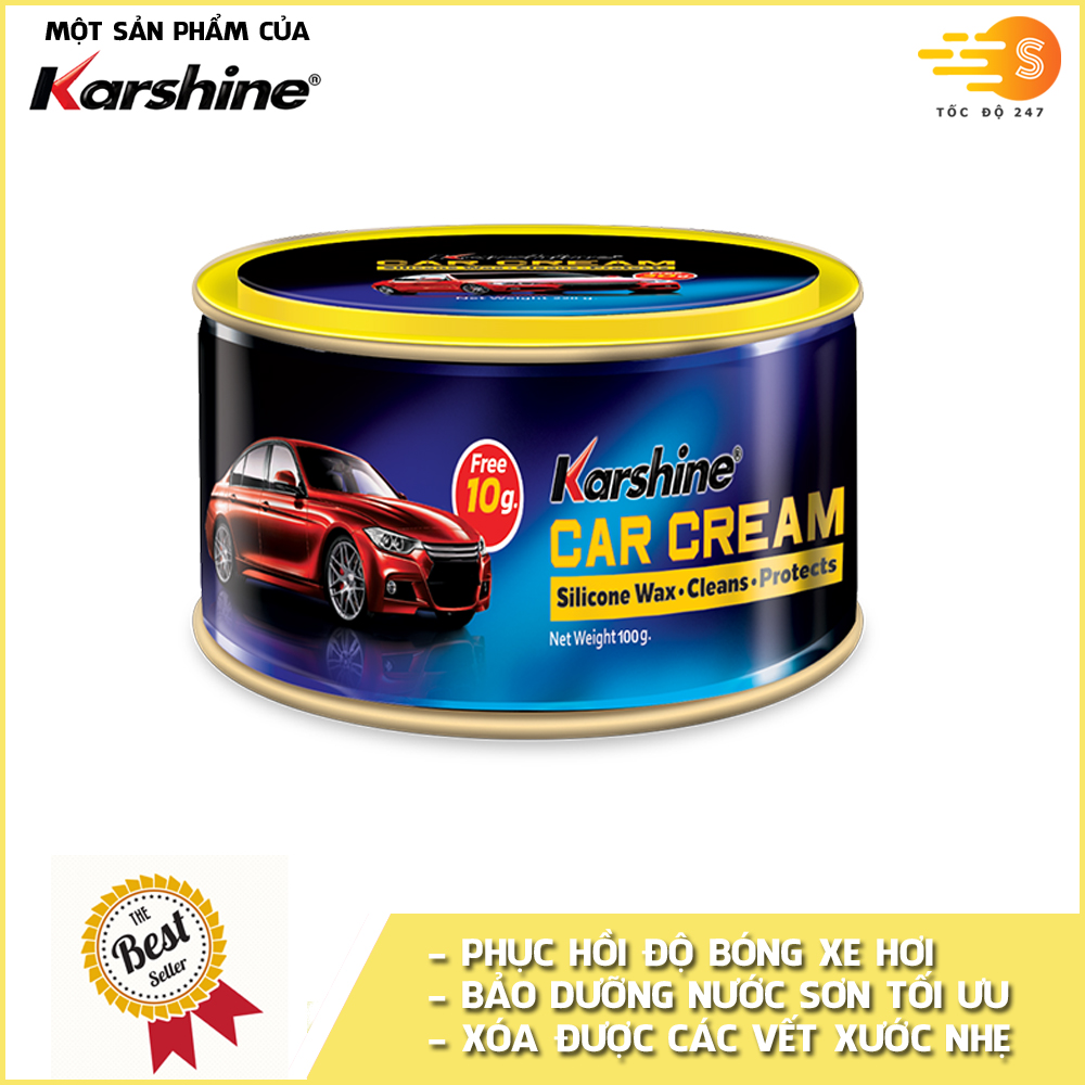 Kem đánh bóng sơn xe ô tô (Car Cream) Karshine 110g KA-CC110