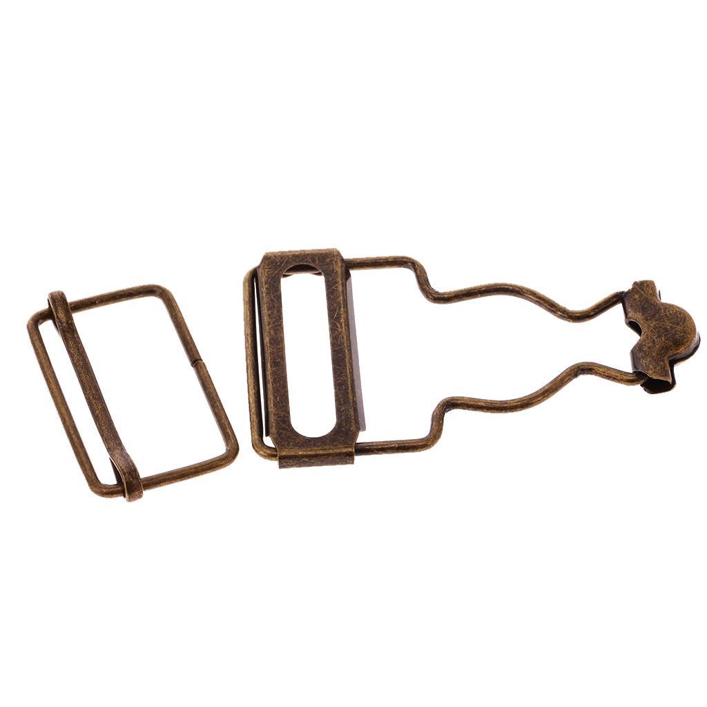 Set of 12 Metal Adjustable Buckle Connector for Bag Strap Accessories