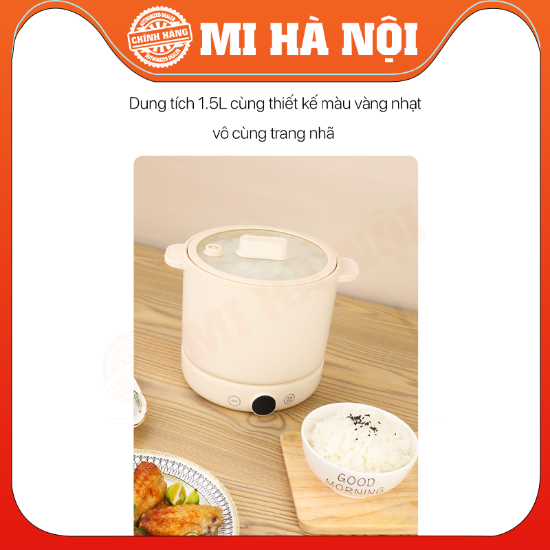 Nồi Cơm Điện Đa Năng Mini Xiaomi ZHENMI 1.5L - Hàng chính hãng