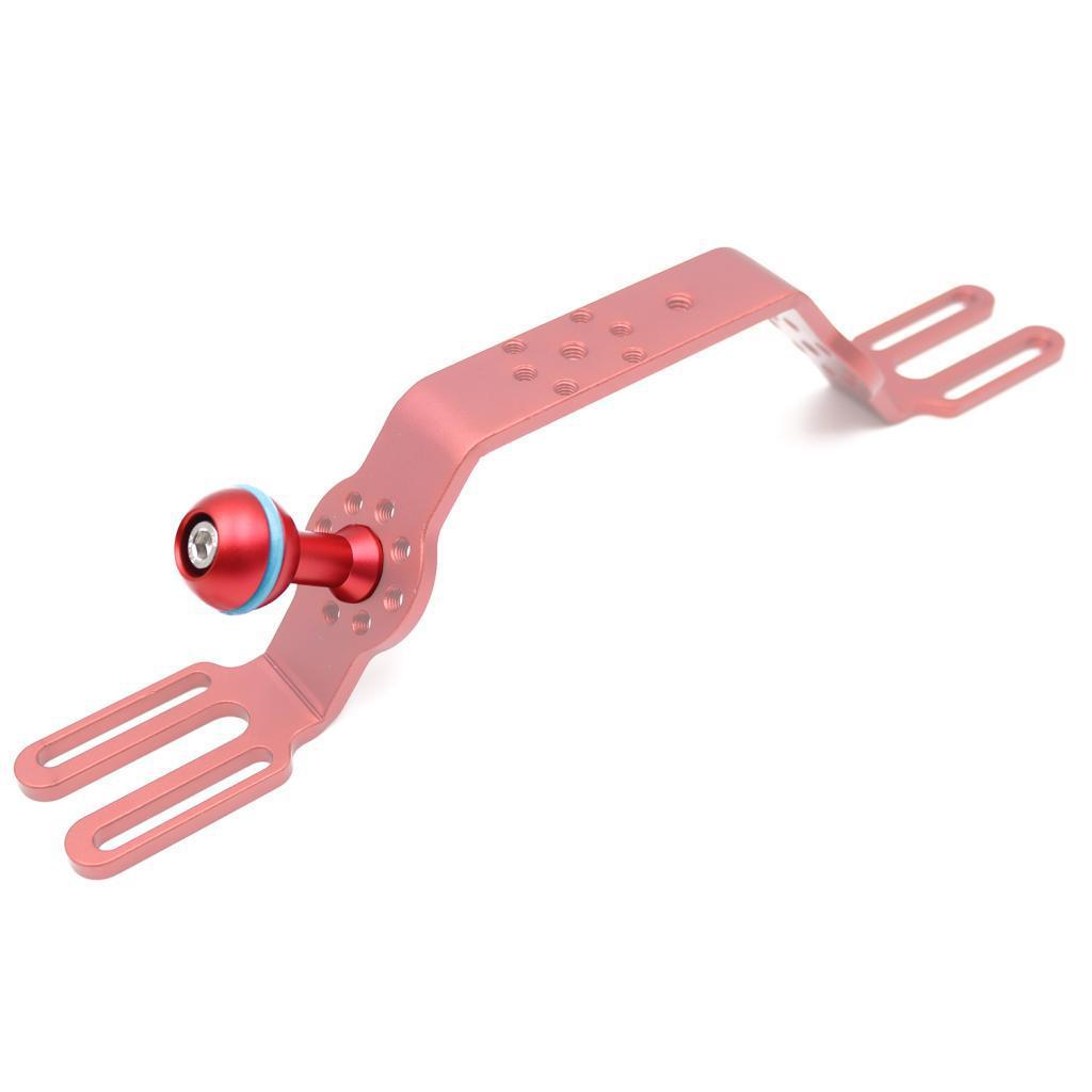 Camera Stabilizer Hand Grip Ball Head M6 M5 Screw for Underwater Video Light Arm