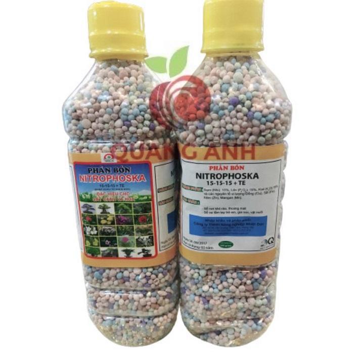 Phân Bón NPK 15-15-15 +TE chai 500gr
