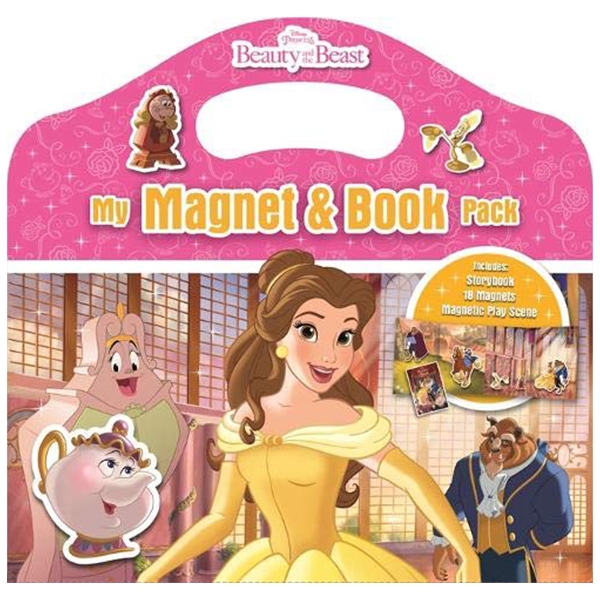 Disney Princess Beauty And The Beast: My Magnet &amp; Book Pack