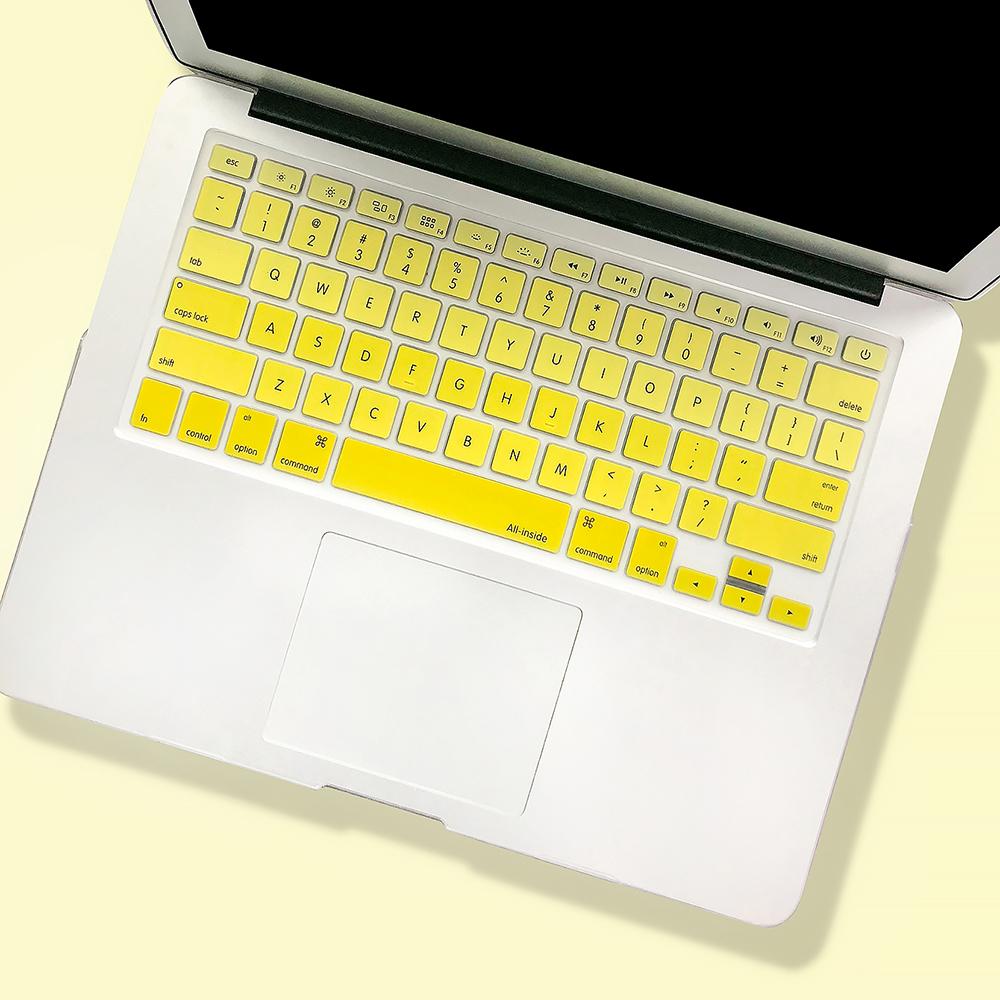 TPU Keyboard Cover Dustproof Keyboard Protective Film Compatible with Apple MacBook Air 13.3 inch A1466/A1369