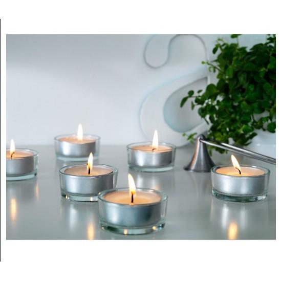 Vỉ 24 viên nến trắng không mùi