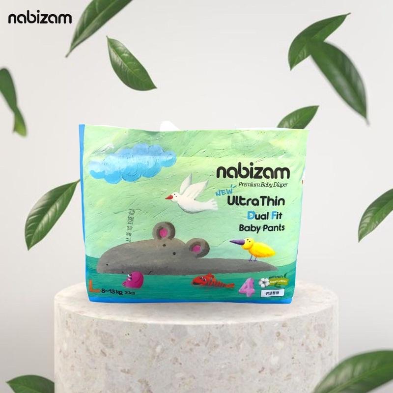 COMBO 4 GÓI -TÃ/BỈM NABIZAM ULTRA THIN SIÊU MỎNG THẤM HÚT CHO BÉ