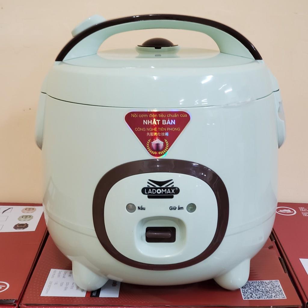 Nồi cơm điện Ladomax HA-7612 - Dung tích 1.2L, Lòng niêu chống dính - Công suất 500W - Hàng chính hãng