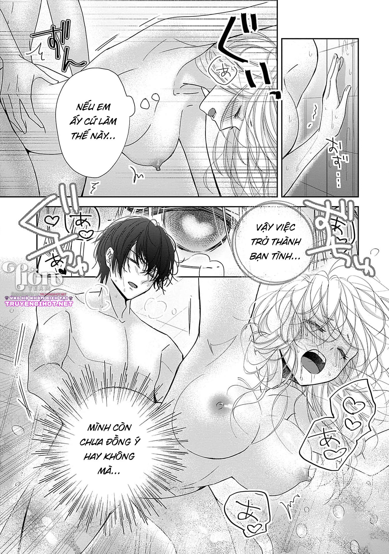 [18+] bị em trai nhà bên dụ dỗ rồi!!! chapter 4.2 4